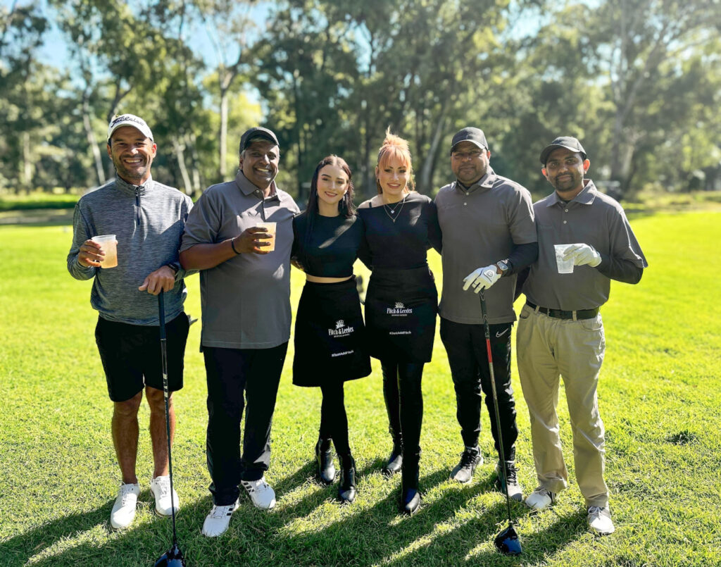 Promo models at cape town golf day